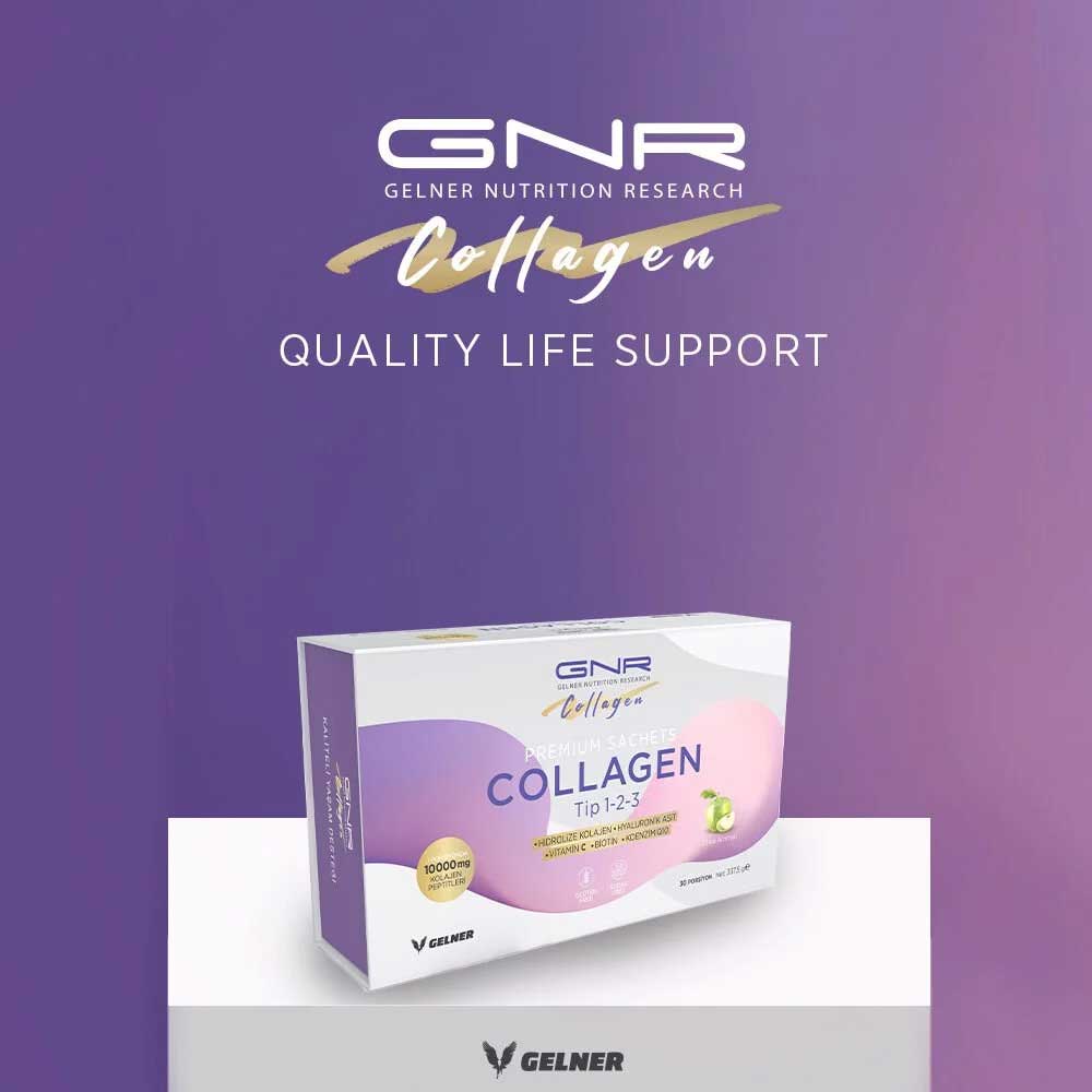 GNR Collagen Type 1-2-3 Sachet Apple Flavored (30 Pieces)